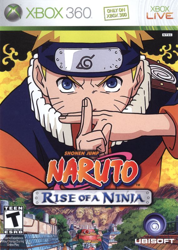 Naruto: Rise of a Ninja box art for Xbox 360